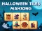 Logħba Halloween Tiles Mahjong onlajn