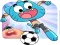 Logħba Gumball Soccer Game onlajn