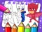 Logħba PJ Masks Coloring Book onlajn