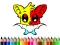 Logħba Cute Bat Coloring Book onlajn