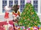 Logħba Angie Winter Fashion Tree onlajn
