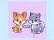 Logħba Cats and Dogs Puzzle onlajn