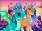 Logħba Cute Unicorns And Dragons Puzzle onlajn
