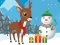 Logħba Christmas Deer Jigsaw onlajn