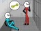 Logħba Crazy Stickman Escape onlajn