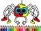 Logħba Halloween Coloring Time onlajn