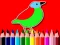 Logħba Back To School: Birds Coloring Book onlajn