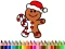 Logħba Back To School: Christmas Cookies Coloring onlajn