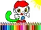 Logħba Back To School: Monkey Coloring onlajn