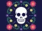 Logħba Colorful Skull Jigsaw onlajn