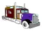 Logħba American Trucks Coloring onlajn