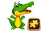 Logħba Aligator Puzzle onlajn