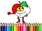 Logħba Back To School: Fruits Coloring onlajn