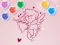 Logħba Bubble Shooter Valentine onlajn