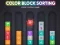 Logħba Color Block Sorting onlajn