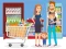 Logħba Happy Shopping Jigsaw onlajn