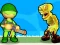 Logħba Destruction of Stickman Zombie onlajn