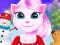 Logħba Cat Girl Christmas Decor Game onlajn