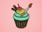 Logħba Yummy Cupcake Coloring onlajn