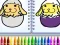 Logħba Coloring Bunny Book onlajn