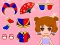 Logħba Lovely Doll Dress Up Game onlajn