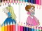 Logħba Beautiful Princess Coloring Book onlajn