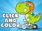 Logħba Click And Color Dinosaurs onlajn
