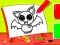 Logħba Easy Kids Coloring Bat onlajn