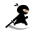 Logħba Ninja Run onlajn