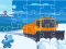 Logħba Winter Trucks Jigsaw onlajn