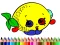 Logħba Back To School: Fruits Coloring Book onlajn