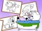 Logħba Cartoon Coloring for Kids Animals onlajn