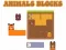 Logħba Animals Blocks onlajn