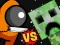 Logħba Among vs Creeper Fight onlajn