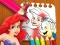 Logħba The Little Mermaid Coloring Book onlajn