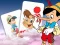 Logħba Pinocchio Memory card Match onlajn