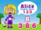 Logħba World of Alice Numbers Shapes onlajn