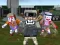 Logħba Combat Pixel Arena 3D Zombie Survival onlajn