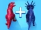 Logħba Dinosaur Monster Fight onlajn