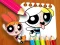 Logħba The Powerpuff Girls Coloring Book onlajn
