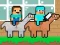 Logħba Noob vs Pro HorseCraft onlajn