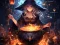 Logħba Anime girls Witchcraft onlajn