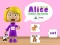 Logħba World of Alice Images and Words onlajn