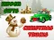 Logħba Christmas Trucks Hidden Gifts onlajn