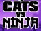 Logħba Cats Vs Ninja onlajn