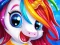 Logħba Unicorn Make up Girl onlajn