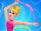 Logħba Gymnastics Games for Girls Dress Up onlajn