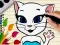 Logħba Talking Angela Coloring Book onlajn