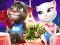 Logħba Talking Tom and Angela Coloring onlajn