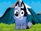 Logħba Bluey dog pixal onlajn
